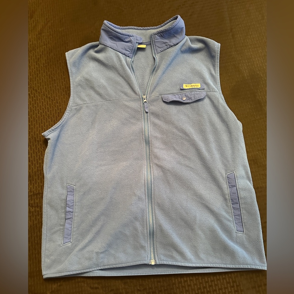 Columbia PRG Fleece Vest Blue XL